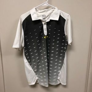 Oakley Mens golf polo shirt Medium